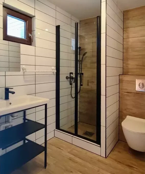 łazienki na farmie Kalina